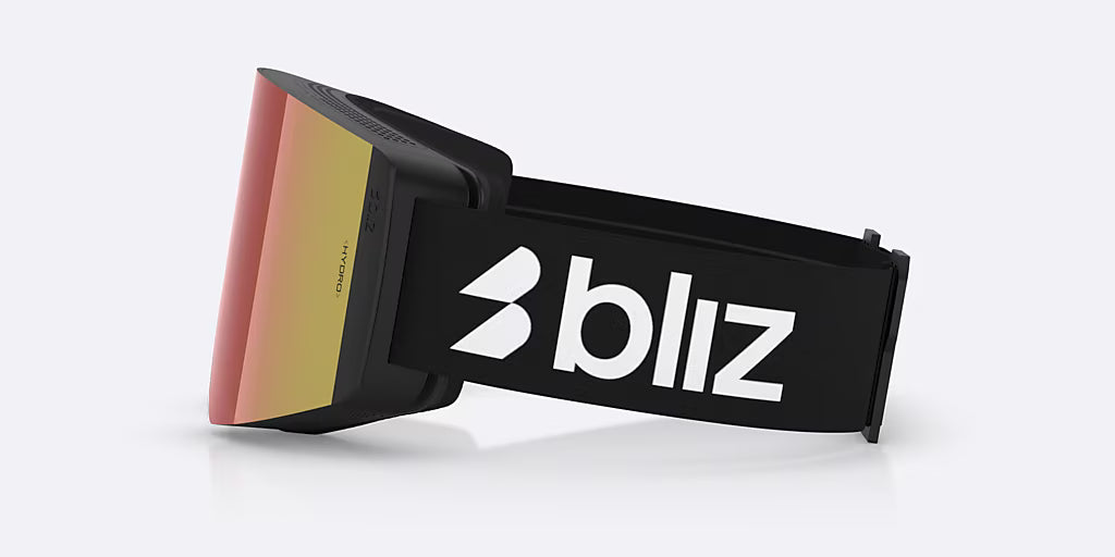 Maschera da Sci e Snowboard Matte Black Brown/Red Multicolor - BLIZ G003 Nordic Light –