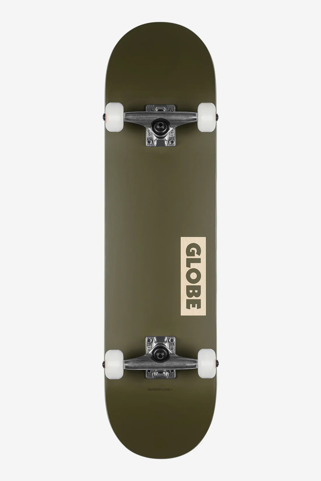 GLOBE Goodstock 8.25" Complete Skateboard – Fatigue Green