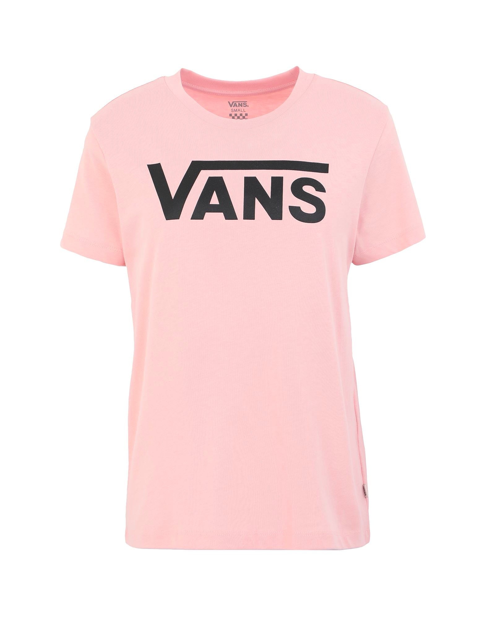 👕 Vans WM Flying V Crew T-Shirt – Maglietta Donna - Pink