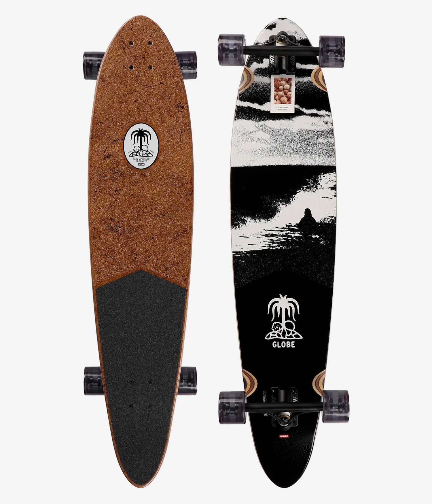 Longboard GLOBE Pinner Classic 40" (101,6cm) FIBRA DI COCCO