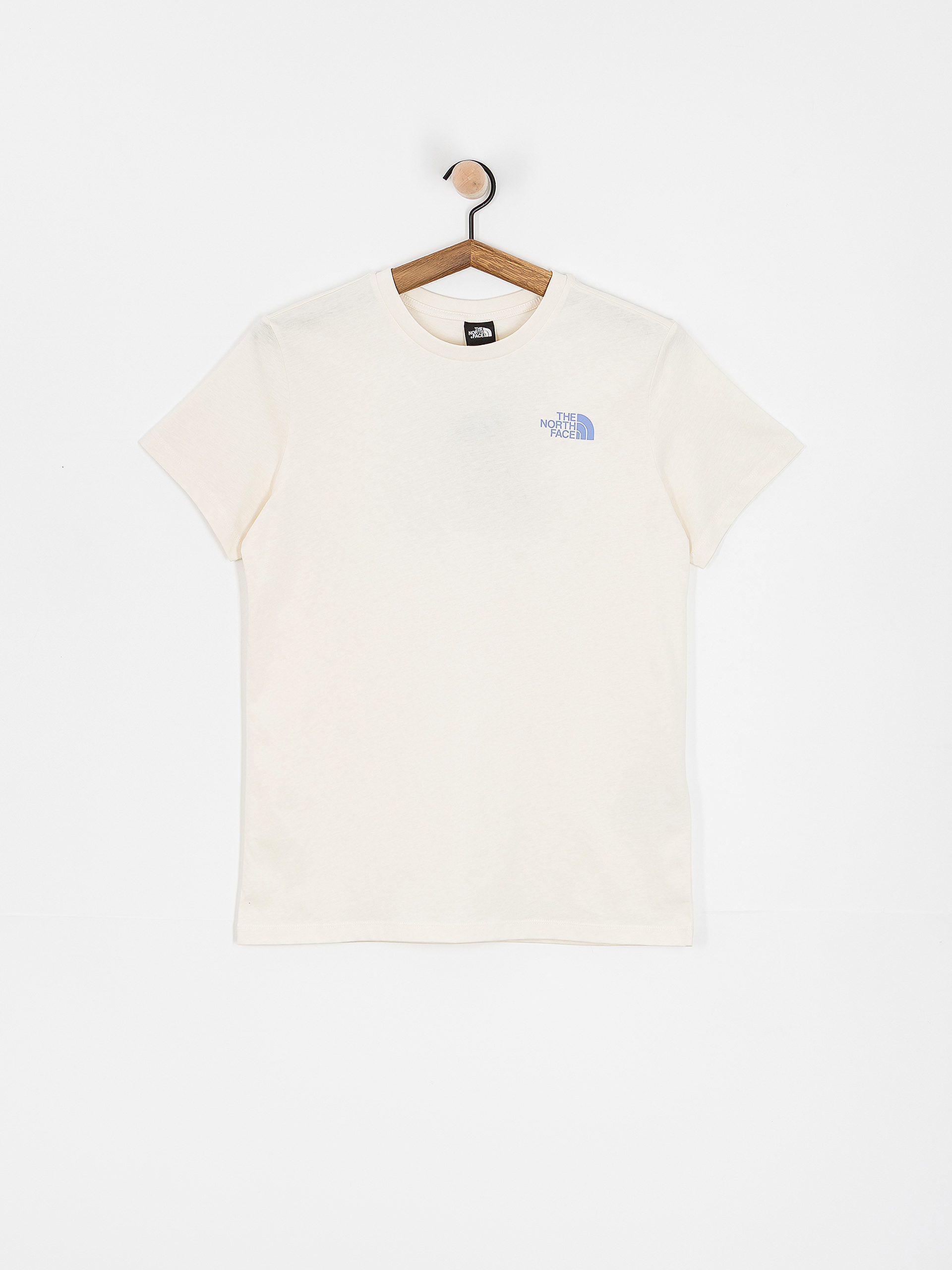 T-Shirt THE NORTH FACE Box NSE Tailgrid Infill Relaxed da Donna – White Dune/Virtual Blue