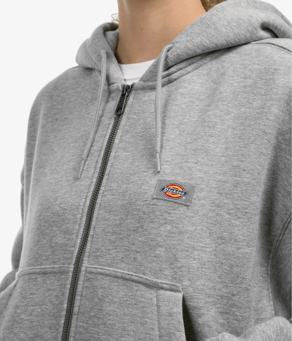 Felpa da Donna DICKIES Oakport Zip - HEATHER GREY