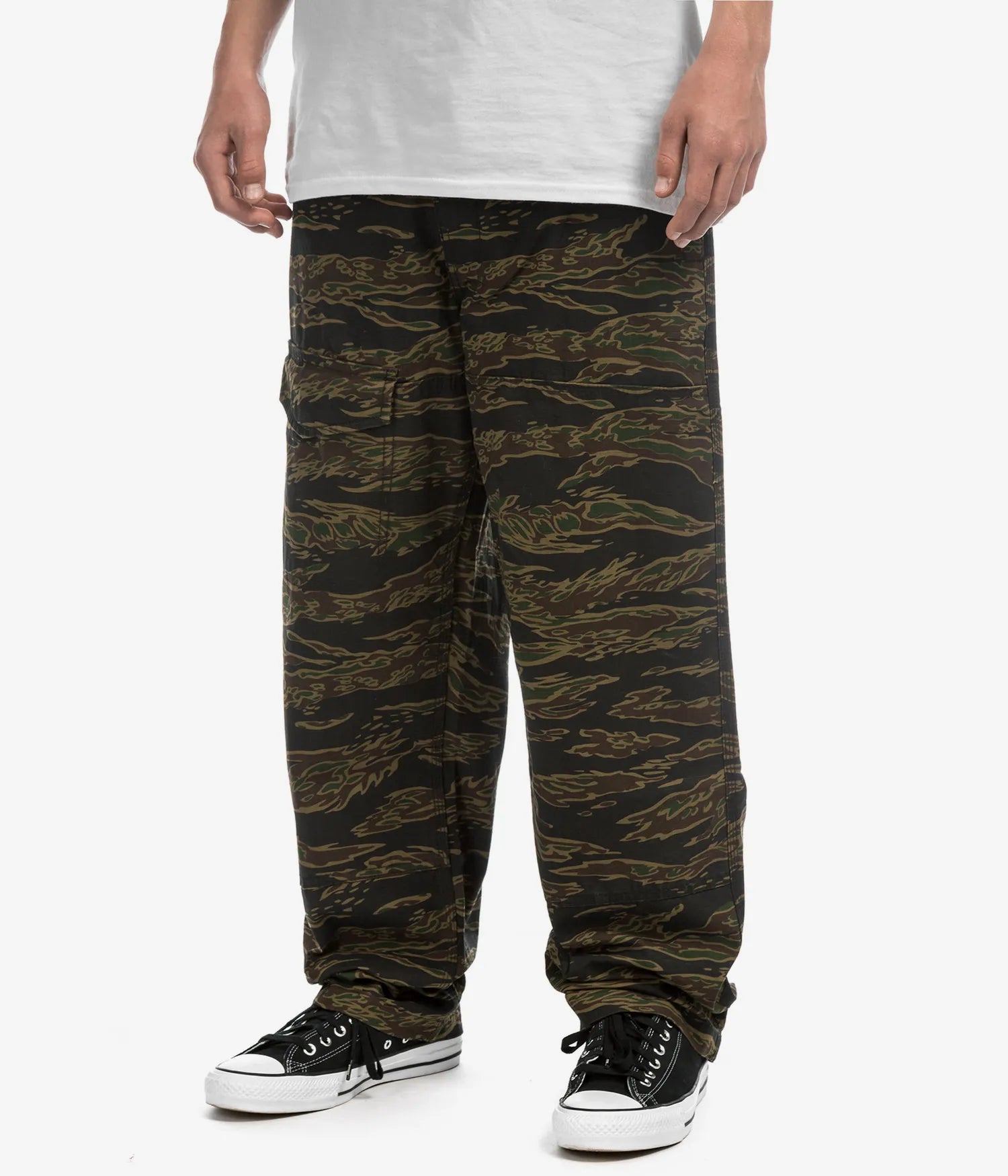 Pantaloni VANS Skate Loose Atiba Haze Cargo - CAMO BLACK