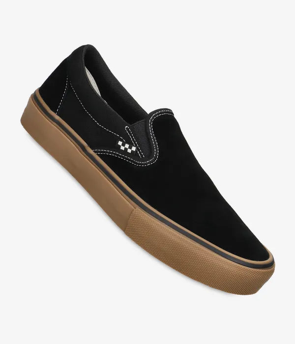 Vans Skate Slip-On Black Gum White VN000EG5B9K1 | FW26