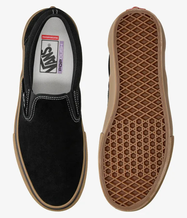 Vans Skate Slip-On Black Gum White VN000EG5B9K1 | FW26