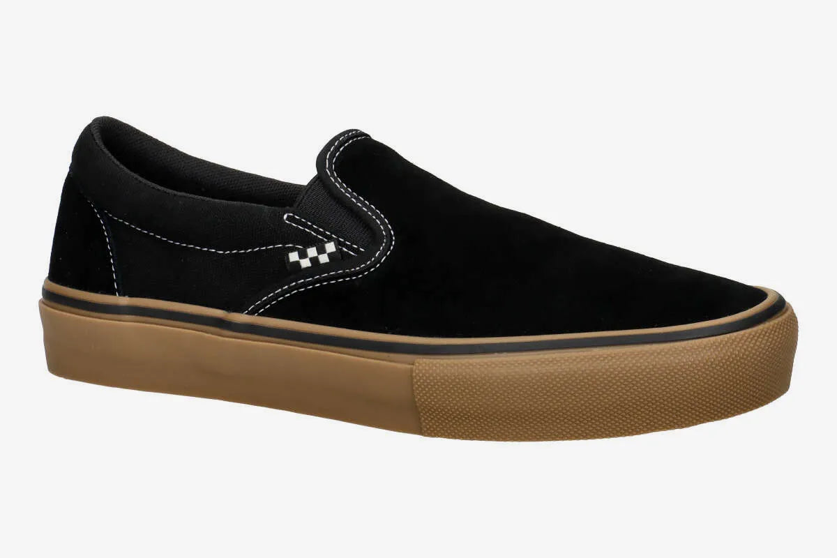Vans Skate Slip-On Black Gum White VN000EG5B9K1 | FW26