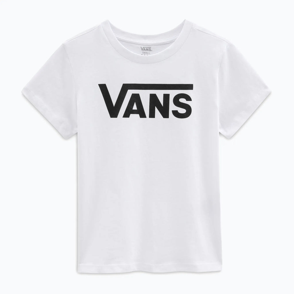 👕 Vans WM Flying V Crew T-Shirt – Maglietta Donna - White