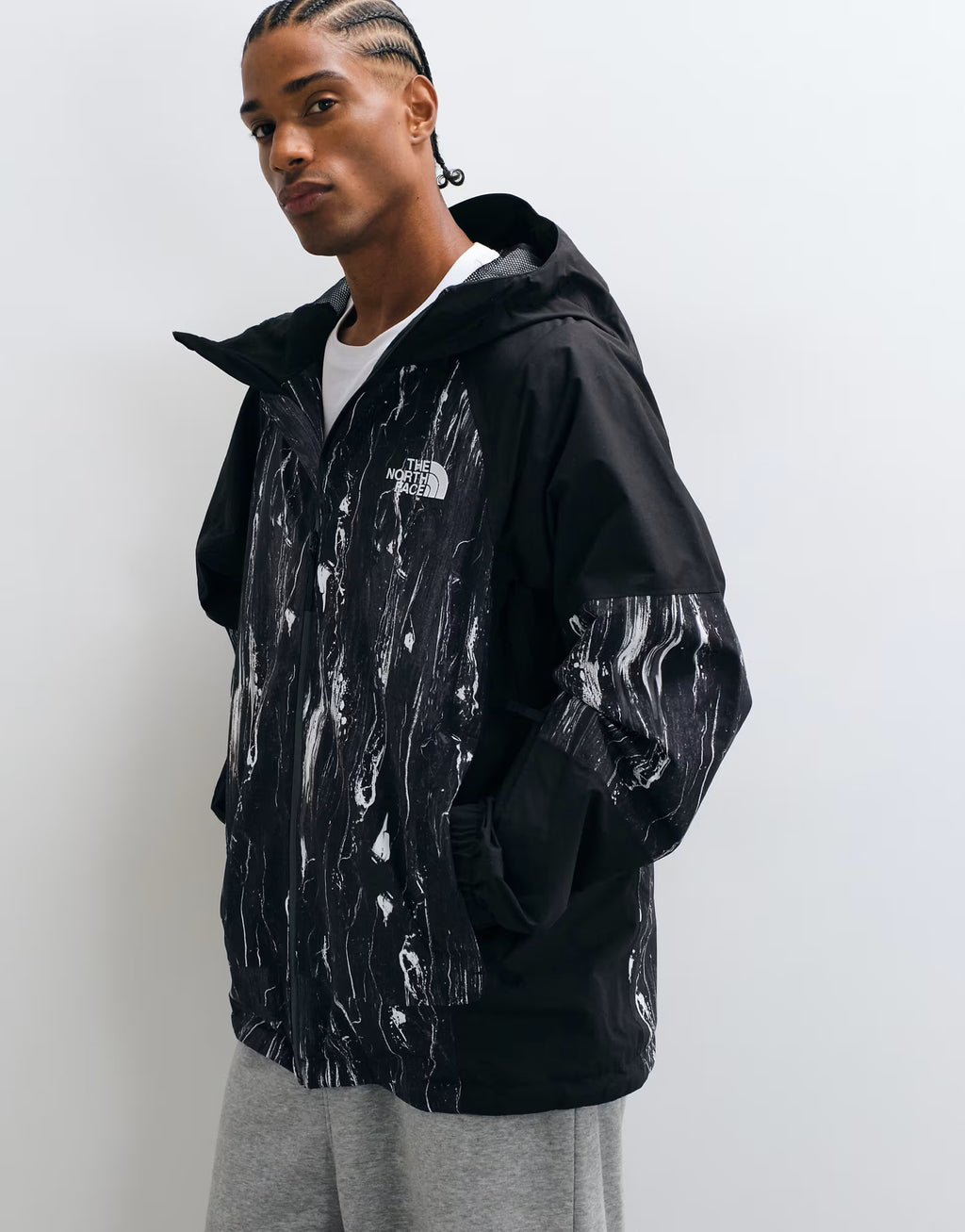 The North Face Slider Jacket Uomo – Giacca Snowboard e Sci DryVent™ 2L -  Black Print