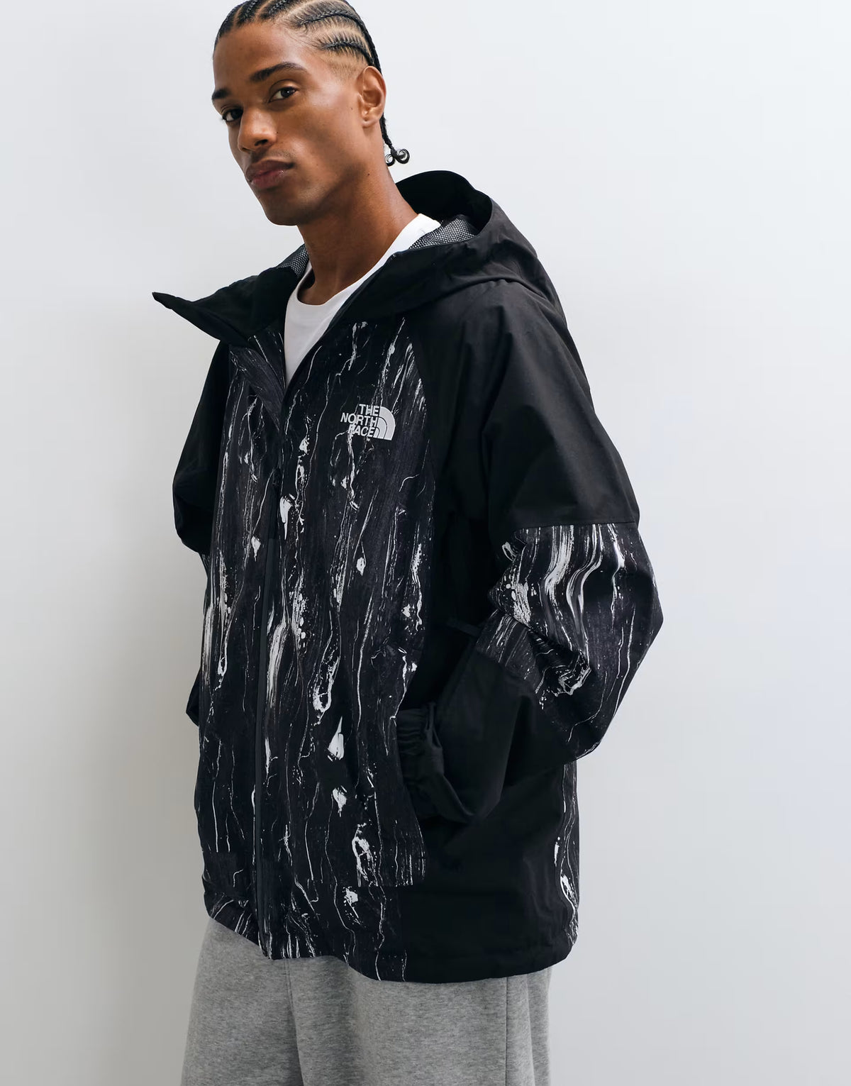 The North Face Slider Jacket Uomo – Giacca Snowboard e Sci DryVent™ 2L -  Black Print