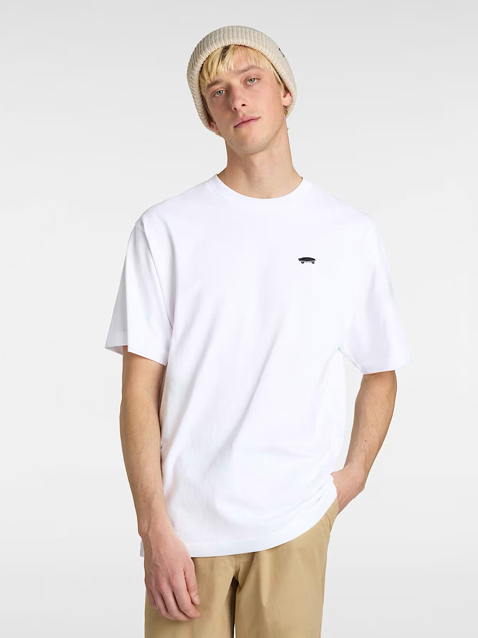 👕 Vans Loose Salton T-Shirt  –  Maglietta Oversize - White