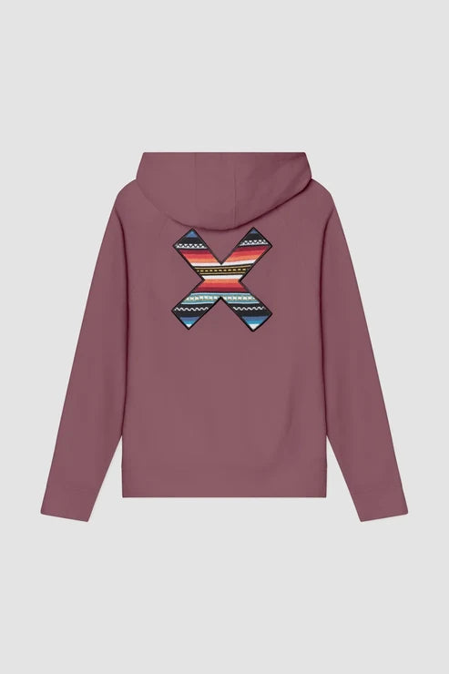 Felpa con Cappuccio in Cotone Biologico Blue Banana - Berry