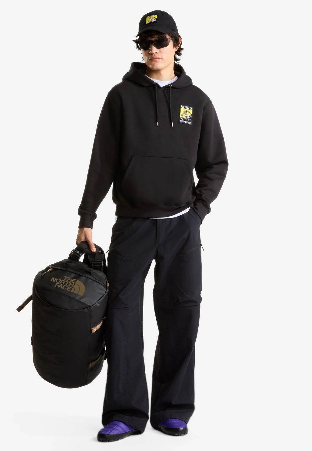 Felpa The North Face M Expedition: Jannu RLX Hoodie - Black