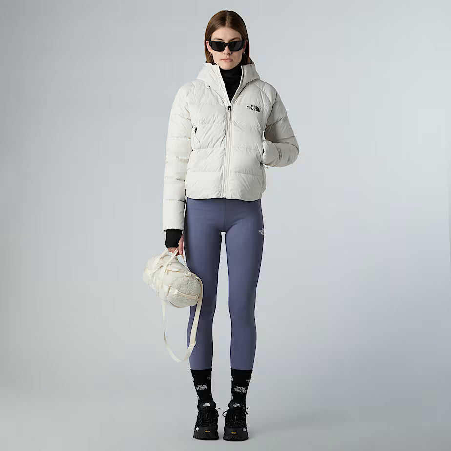 THE NORTH FACE Women's Hyalite Hooded Down Jacket - WHITE DUNE