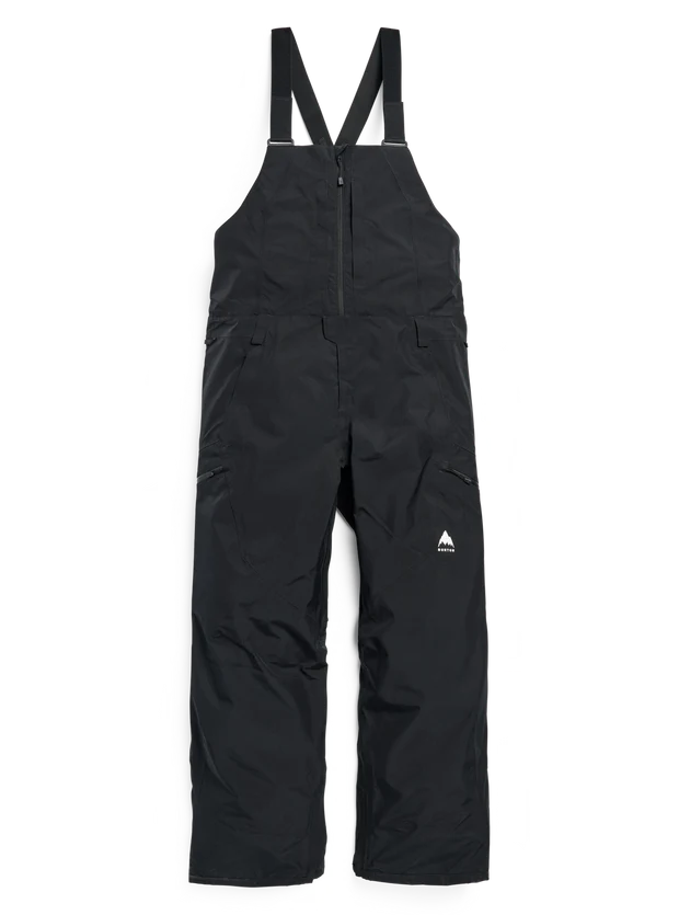 Burton Reserve GORE-TEX 2L Bib Pants – Salopette Snowboard Uomo Impermeabile - Black