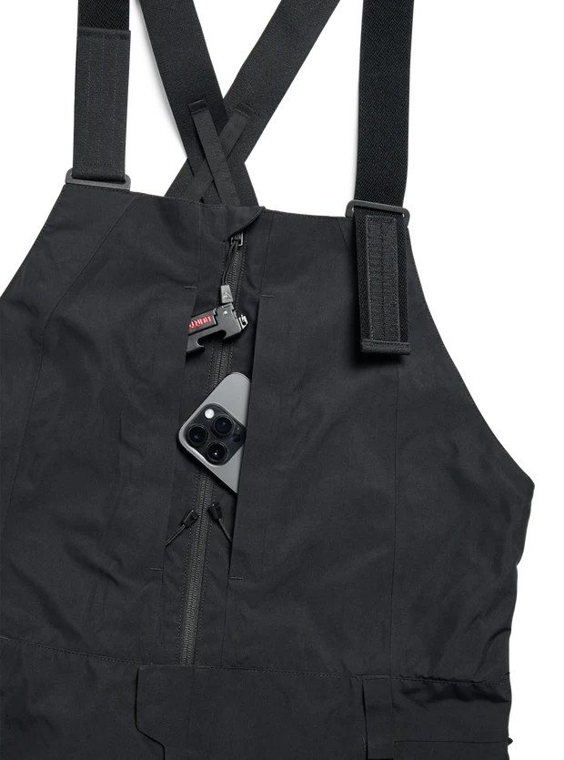 Burton Reserve GORE-TEX 2L Bib Pants – Salopette Snowboard Uomo Impermeabile - Black
