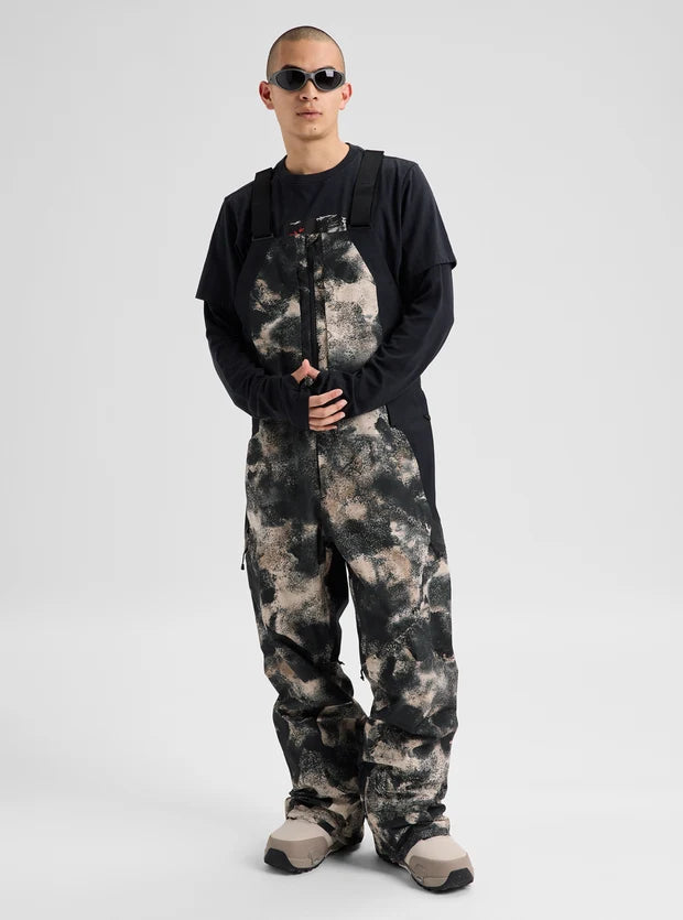 Burton Men's Reserve GORE-TEX® 2L Bib Pants - Desert Rock / True Black