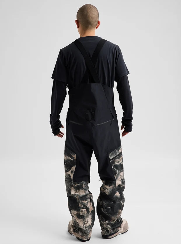 Burton Men's Reserve GORE-TEX® 2L Bib Pants - Desert Rock / True Black