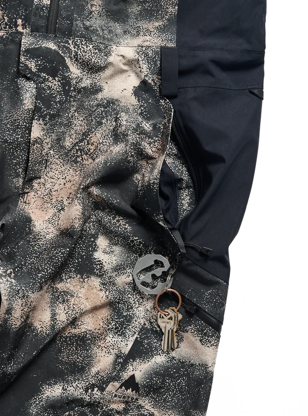 Burton Men's Reserve GORE-TEX® 2L Bib Pants - Desert Rock / True Black