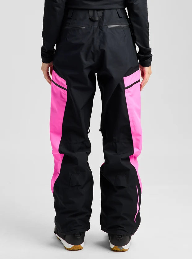 Women's Burton Reserve GORE-TEX 2L Jacket - True Black / Shockwave Pink