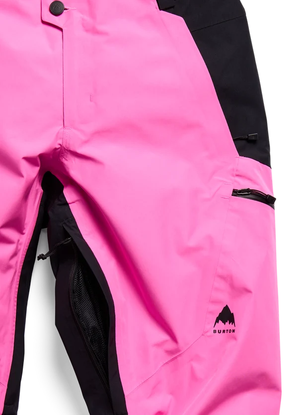 Burton Women's Reserve GORE-TEX® 2L Pants - Shockwave Pink / True Black
