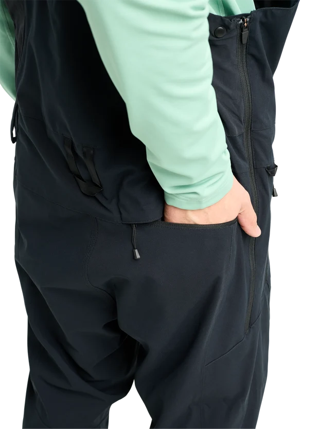Men's Burton Reserve 2L Bib Pants - True Black