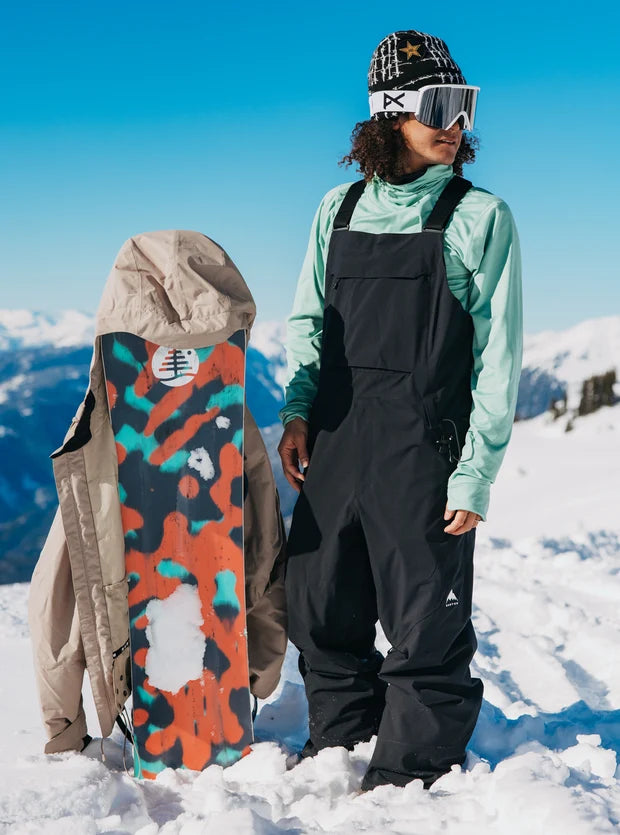 Men's Burton Reserve 2L Bib Pants - True Black