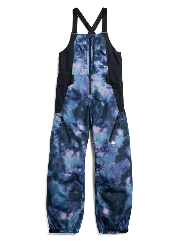 Burton Women's Reserve 2L Bib Pants - Crystal Dye / True Black