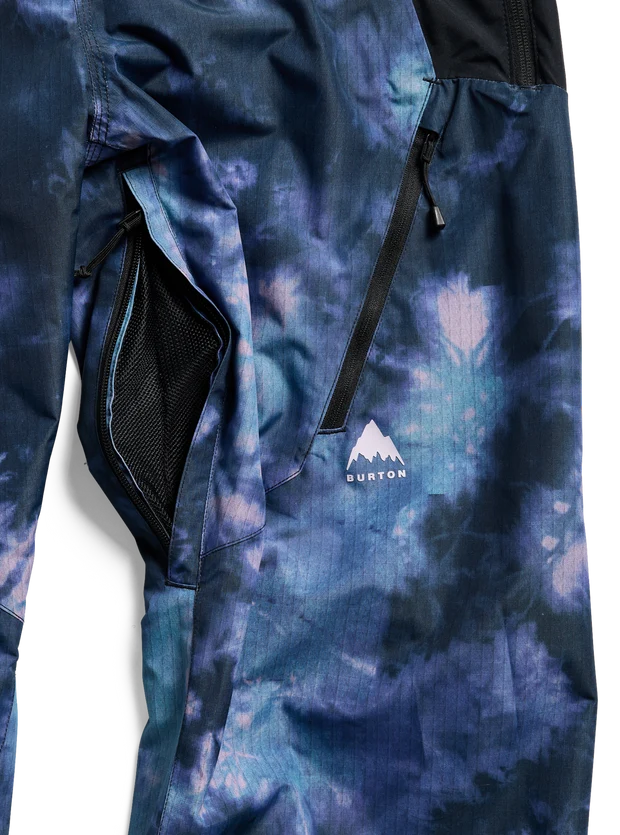 Burton Women's Reserve 2L Bib Pants - Crystal Dye / True Black