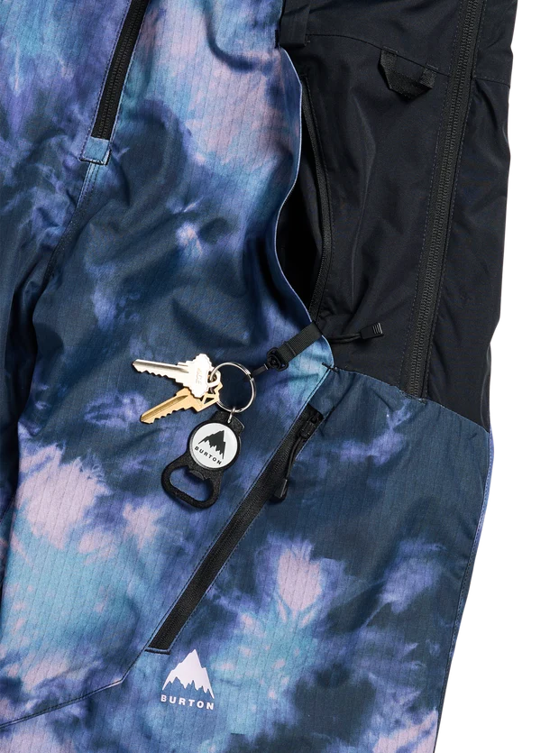 Burton Women's Reserve 2L Bib Pants - Crystal Dye / True Black