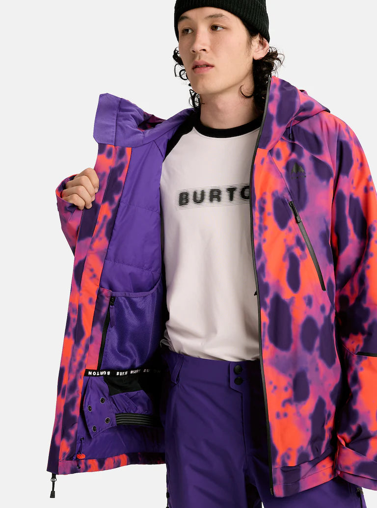 Giacca da Snowboard BURTON  Reserve GORE-TEX 2L Insulated Fiesta Pro