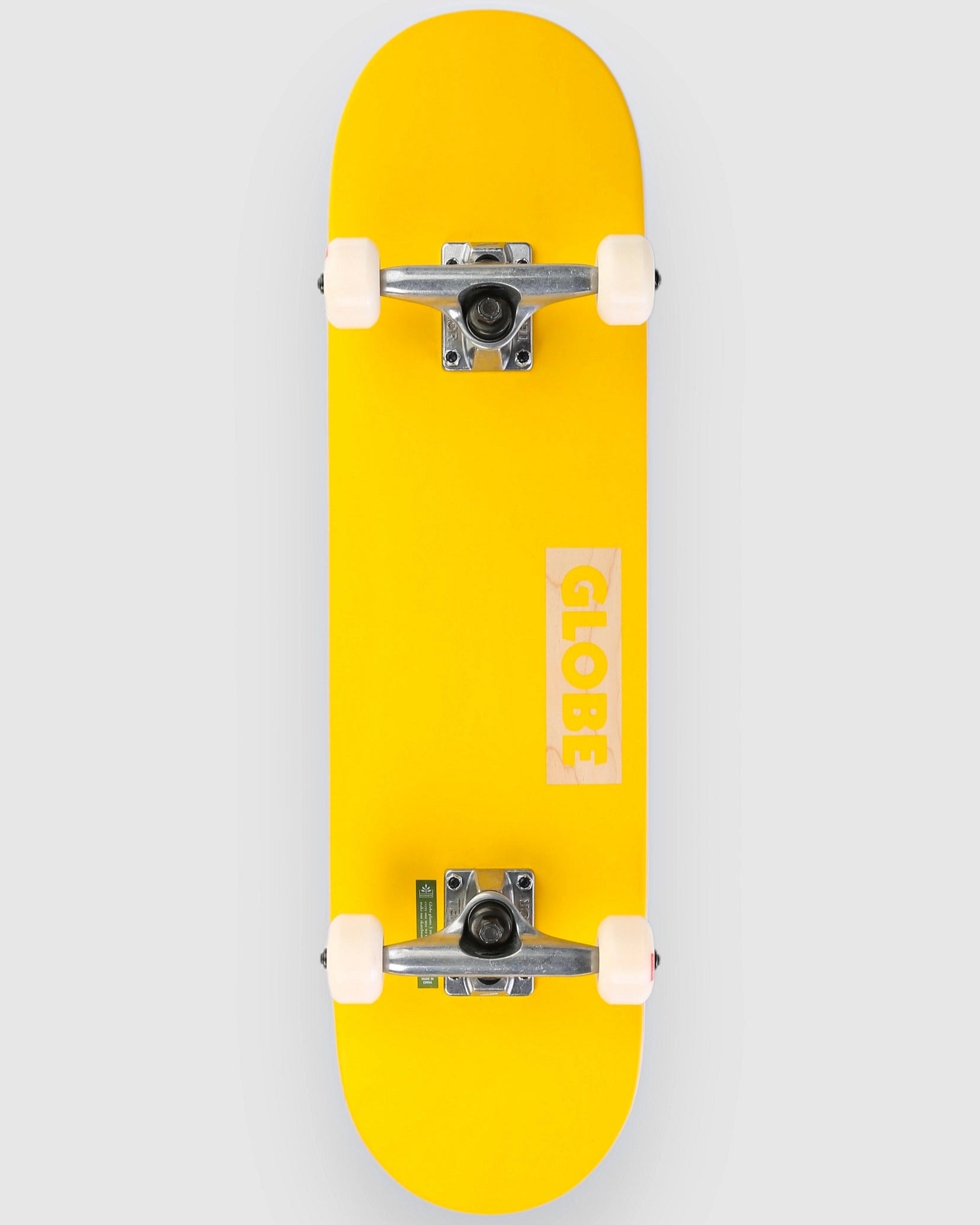 GLOBE Goodstock Complete Skateboard - NEON YELLOW