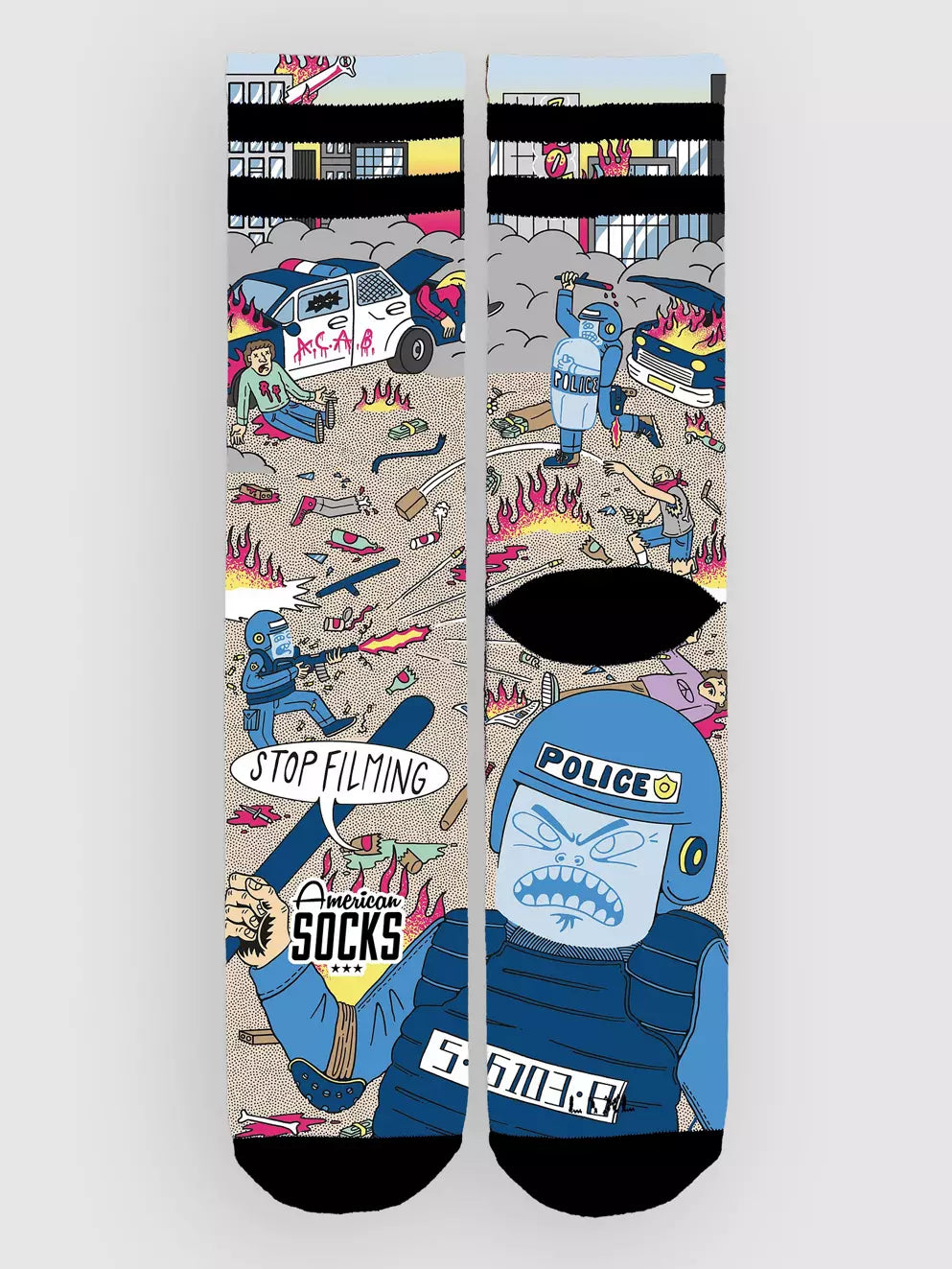 American Socks Mayhem Mid High – Calze Unisex COOLMAX® The Original Signature