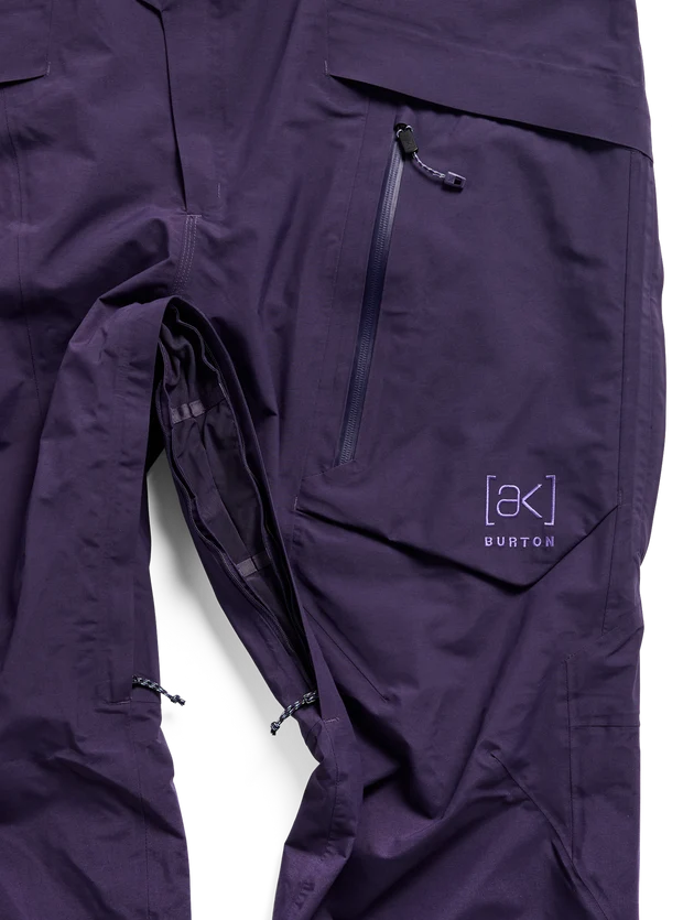 Burton Men's [ak]® Cyclic GORE-TEX 2L Bib Pants - Nightshade Purple