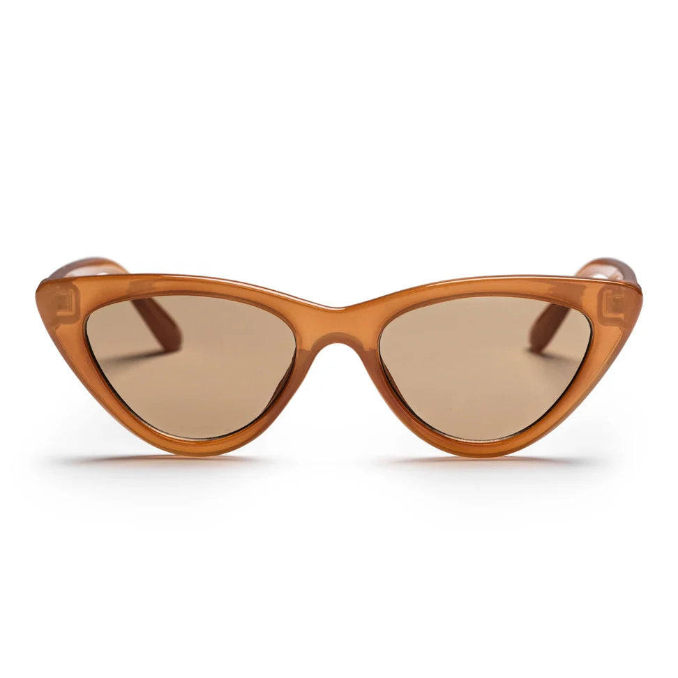 🕶️ CHPO Amy Sunglasses - Mustard- Color Lens Brown