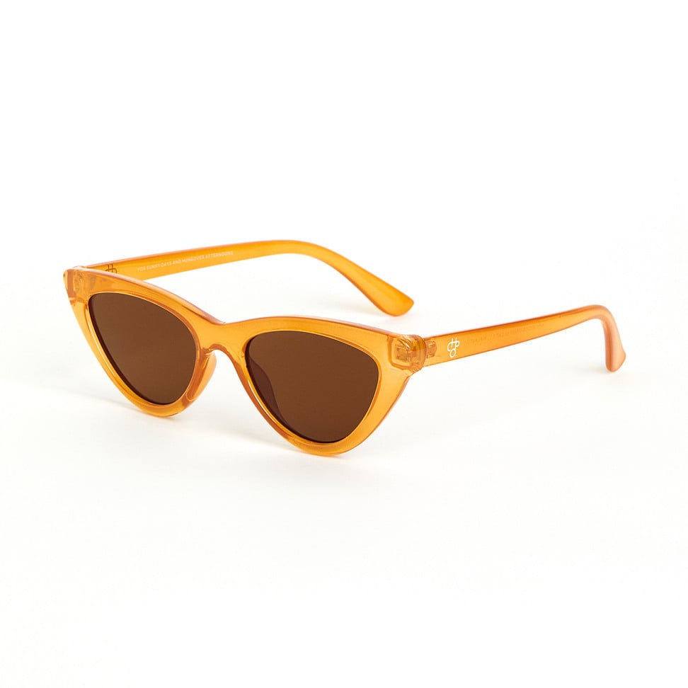 CHPO Amy Sunglasses - MUSTARD\BROWN