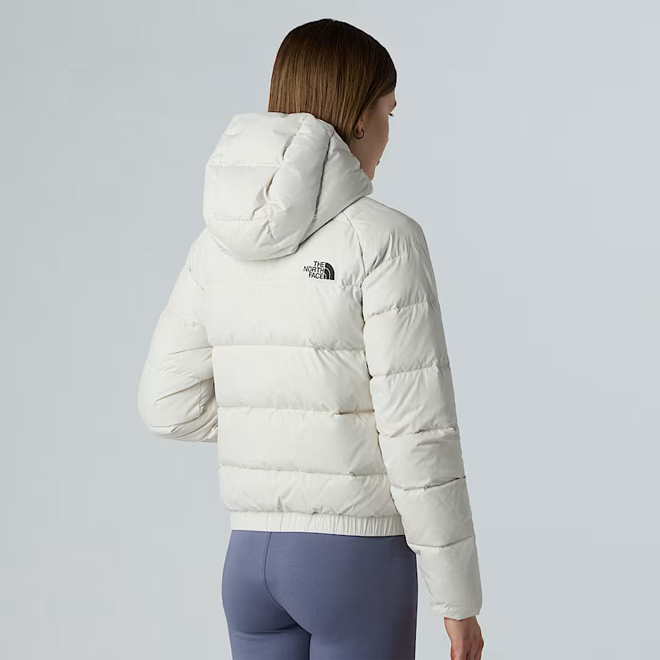 THE NORTH FACE Women's Hyalite Hooded Down Jacket - WHITE DUNE