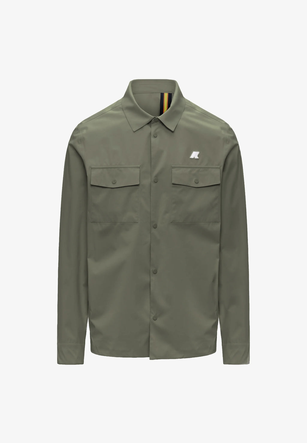 K-Way UMBERT STRETCH 2LAYERS  Green Lichen – Sovracamicia Tecnica Uomo