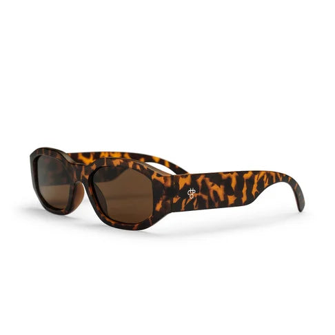 🕶️ CHPO Brooklyn Sunglasses - Turtle Brown - Lens Color Brown