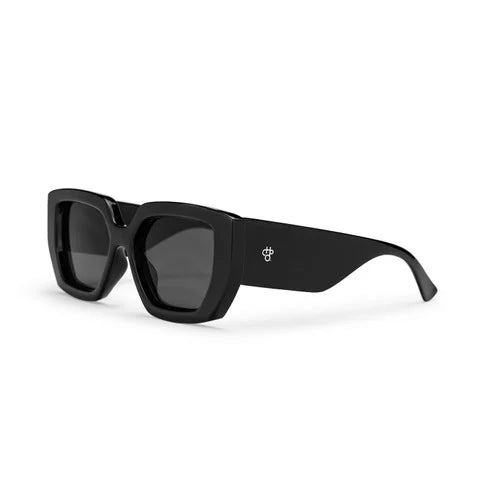 🕶️ CHPO Hong Kong Sunglasses - Black - Lens Color Black
