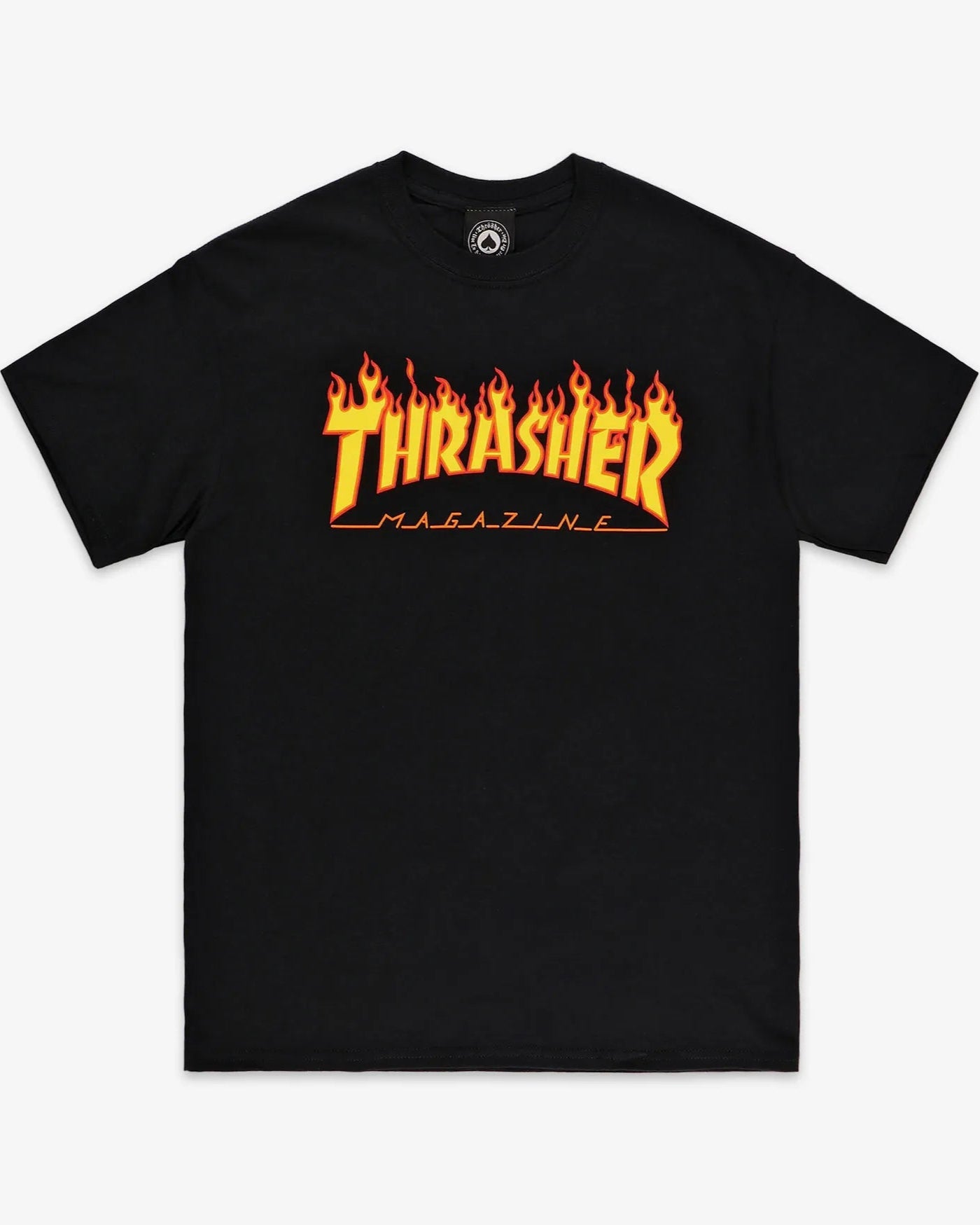 T-shirt THRASHER Flame - NERA