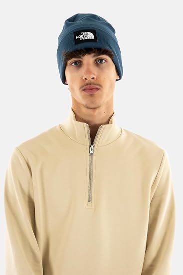The North Face Dock Worker Recycled Beanie - Shady Blue
