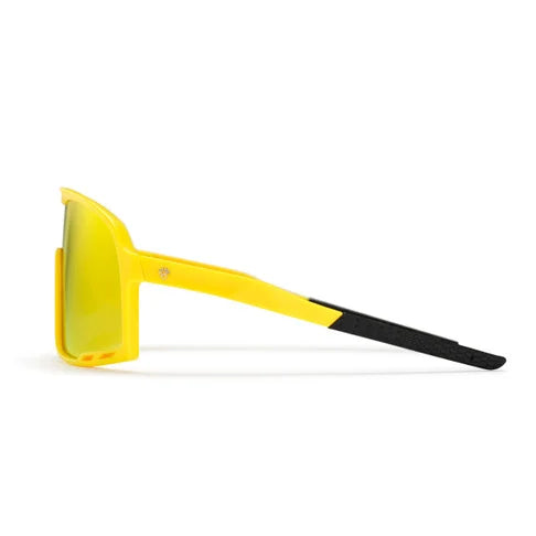 🕶️ CHPO Henrik Sunglasses  - Yellow Lens Red Mirror