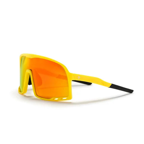 🕶️ CHPO Henrik Sunglasses  - Yellow Lens Red Mirror