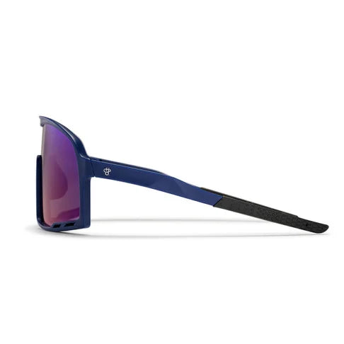 🕶️ CHPO Henrik Sunglasses  - Navy - Blue Mirror