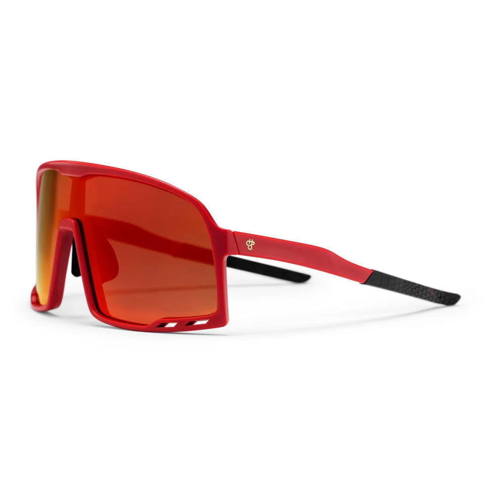 CHPO Henrik Polarized Sunglasses BURGUNDY\RED