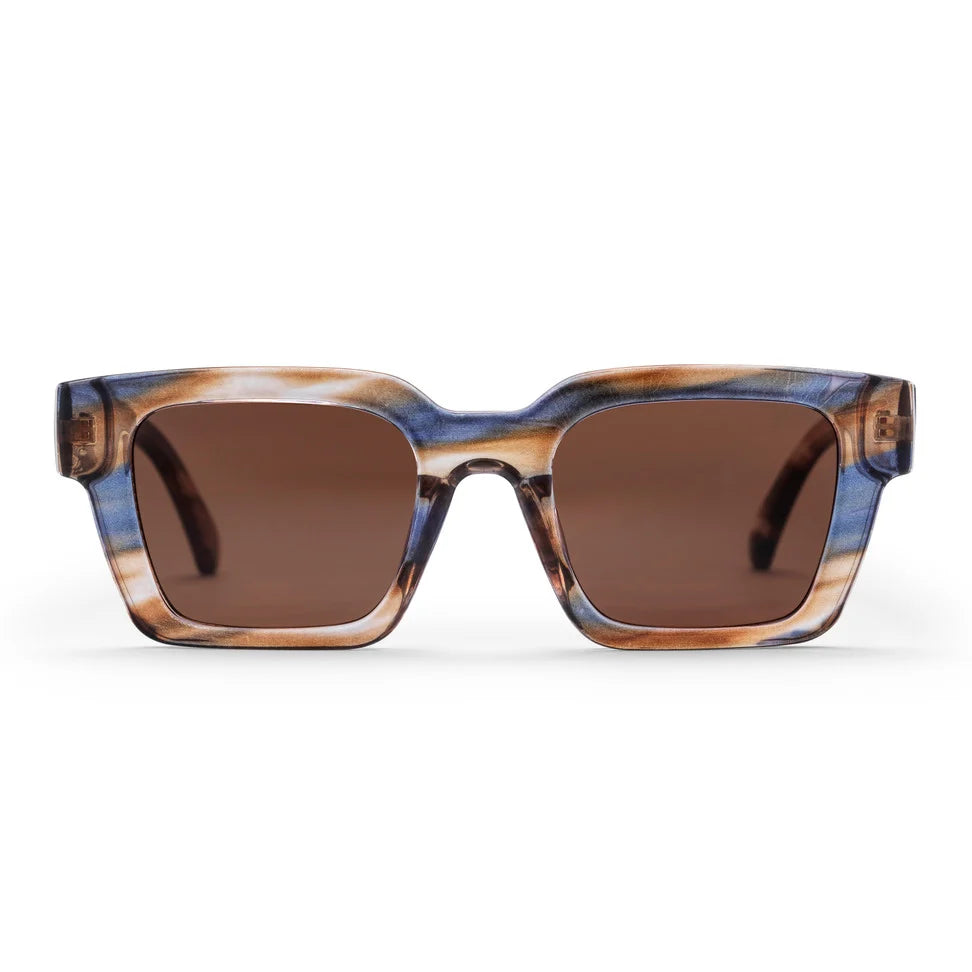 🕶️ CHPO Max Sunglasses - Cigar Smoke - Lens Color Brown