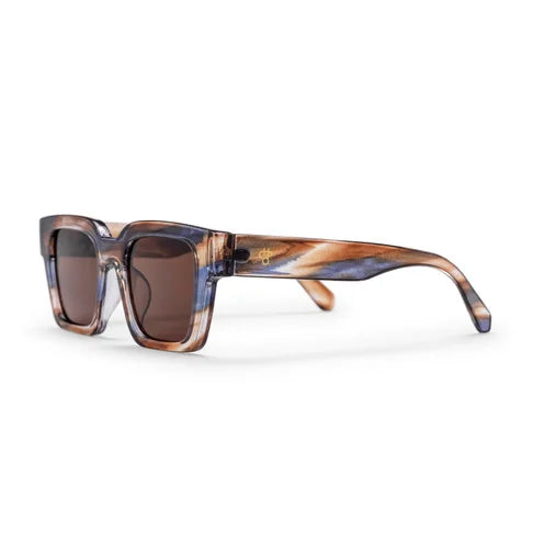 🕶️ CHPO Max Sunglasses - Cigar Smoke - Lens Color Brown