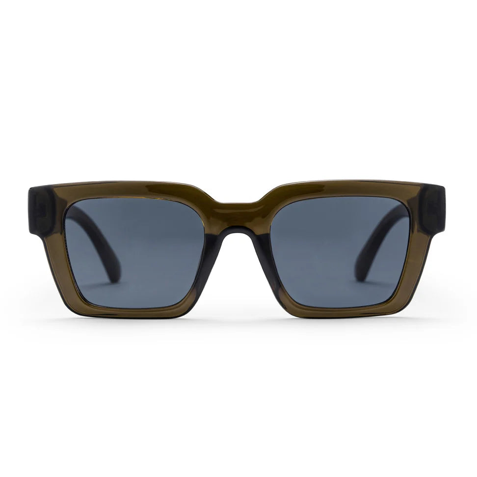 🕶️ CHPO Max Sunglasses - Moss Green - Lens Color Black