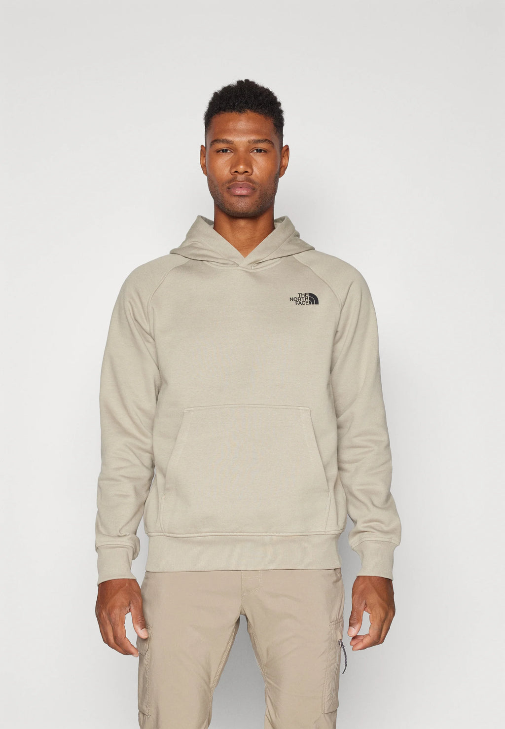 Felpa con cappuccio The North Face redbox clay gray