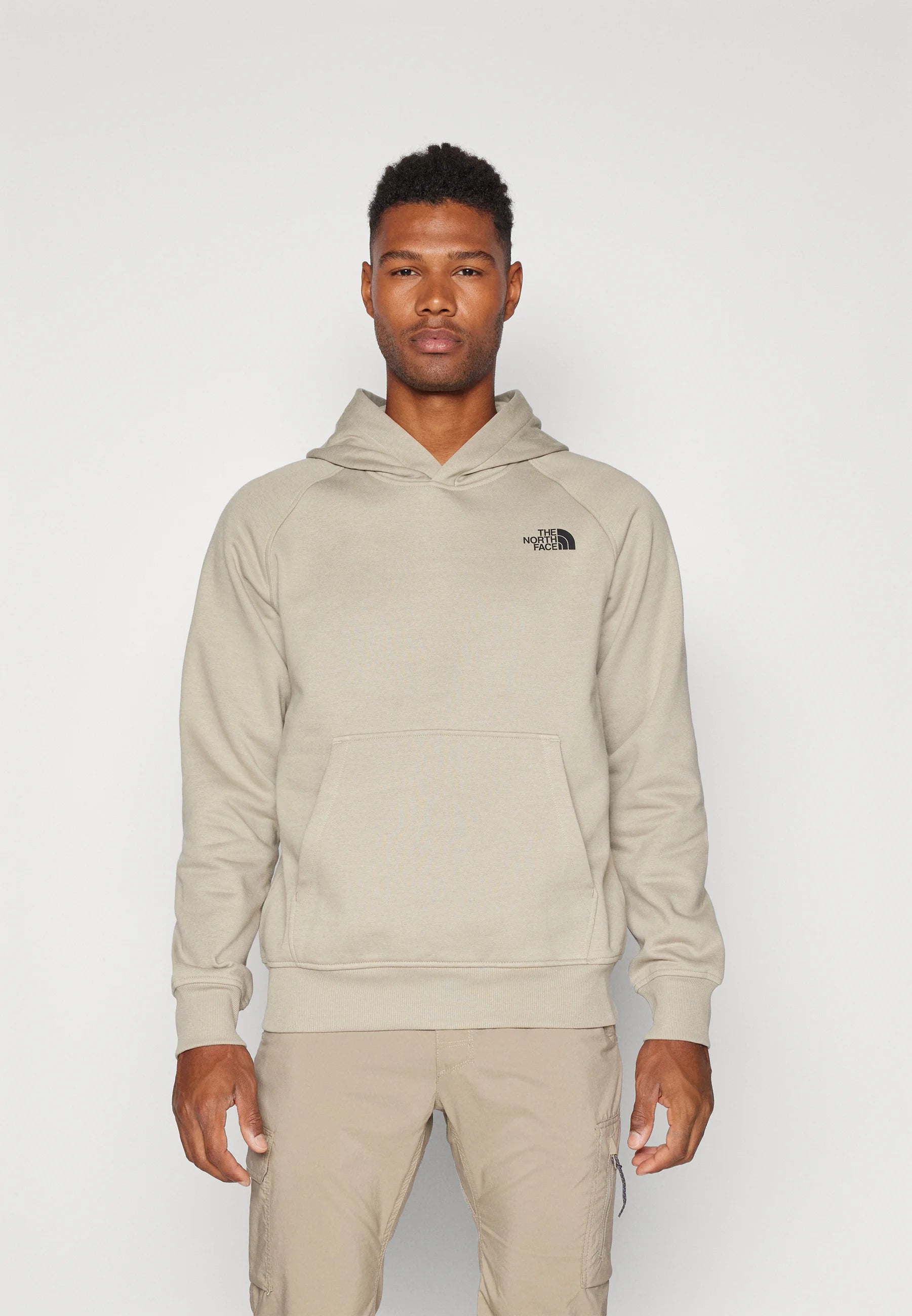 Felpa con cappuccio The North Face redbox clay gray